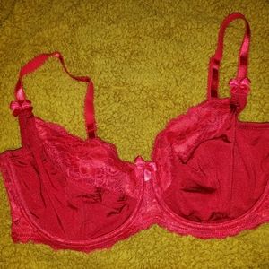 Adore Me Red Bra
